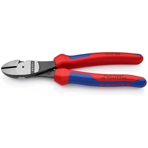 Knipex 74 02 200 Diagonal Cutter high-leverage 200mm Grip Handle